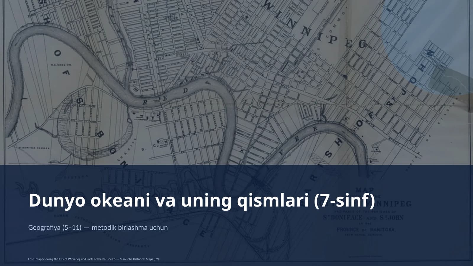 Dunyo okeani va uning qismlari (7-sinf)