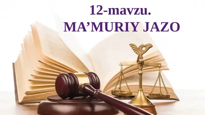 MA’MURIY JAZO