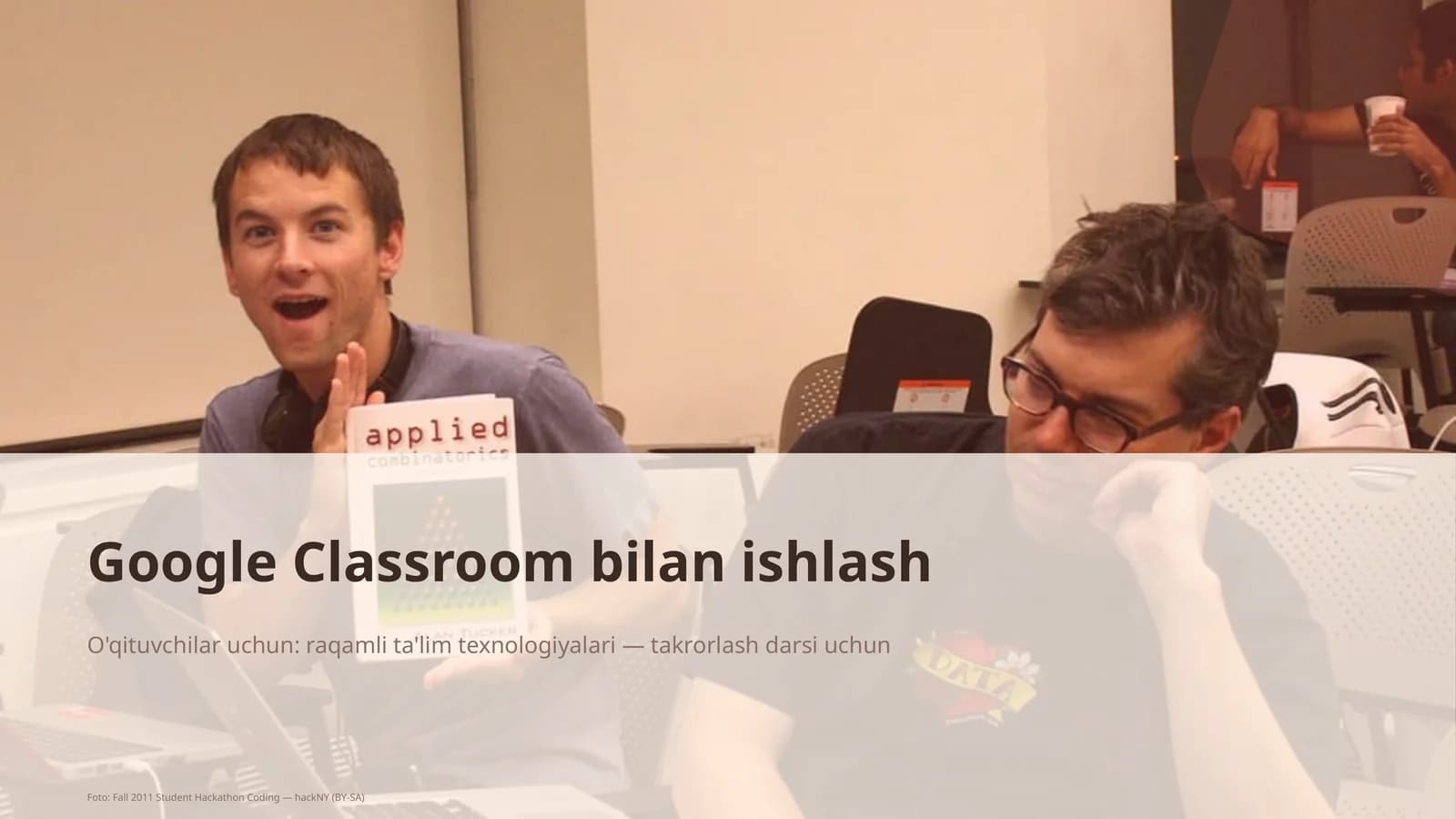 Google Classroom bilan ishlash