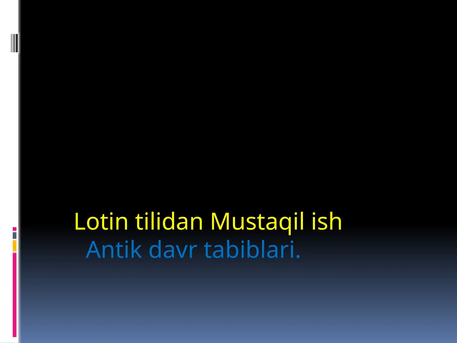 Antik davr tabiblari