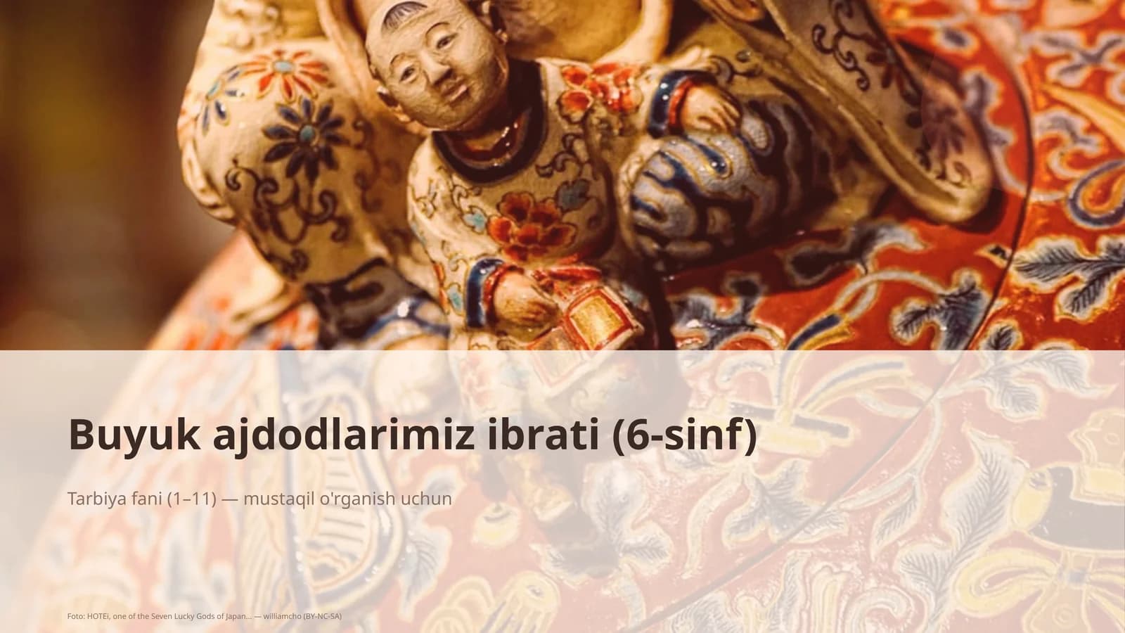 Buyuk ajdodlarimiz ibrati (6-sinf)