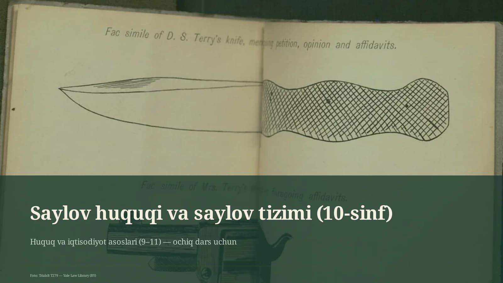 Huquq va iqtisodiyot asoslari (9–11)