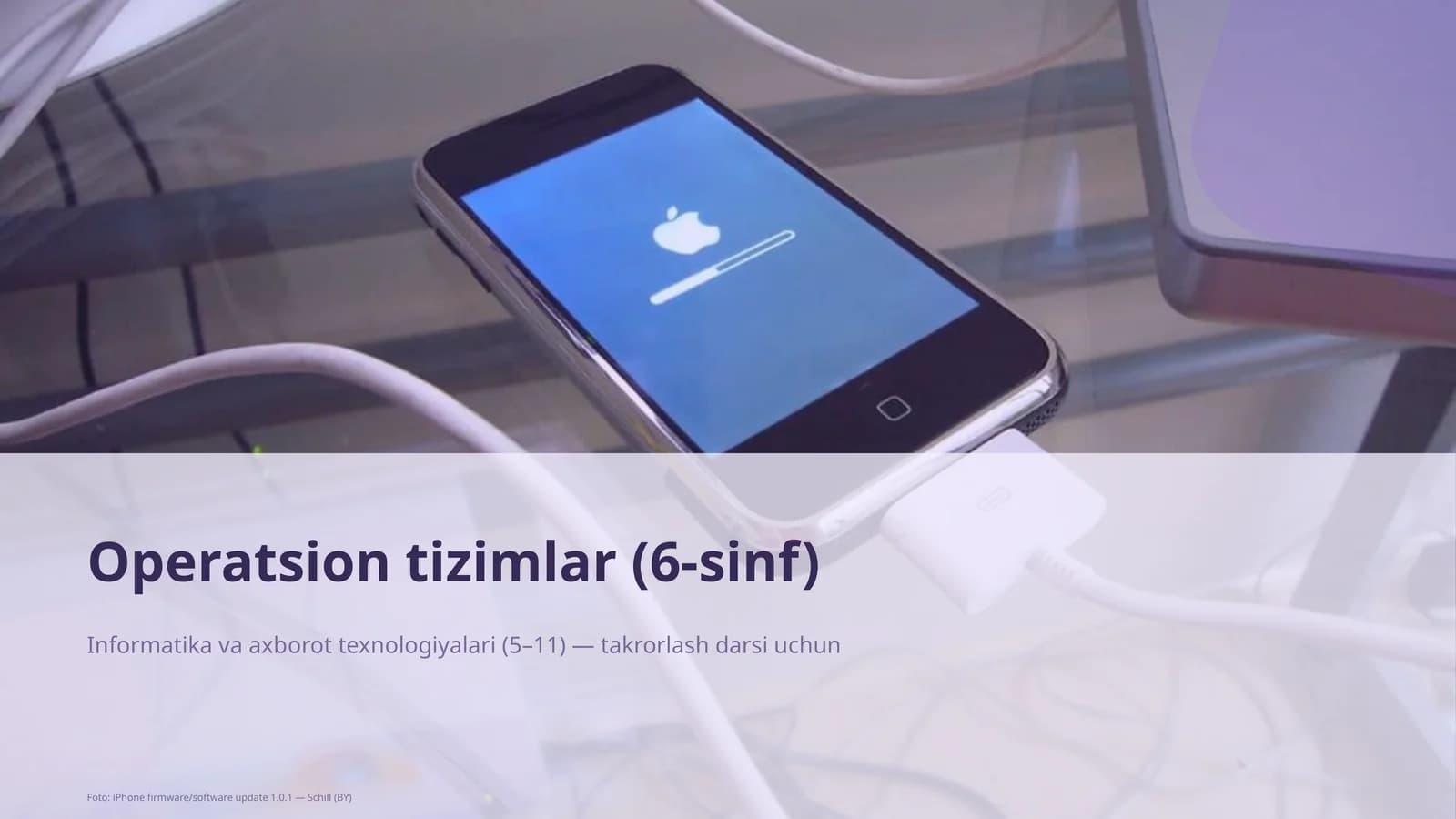Operatsion tizimlar (6-sinf)