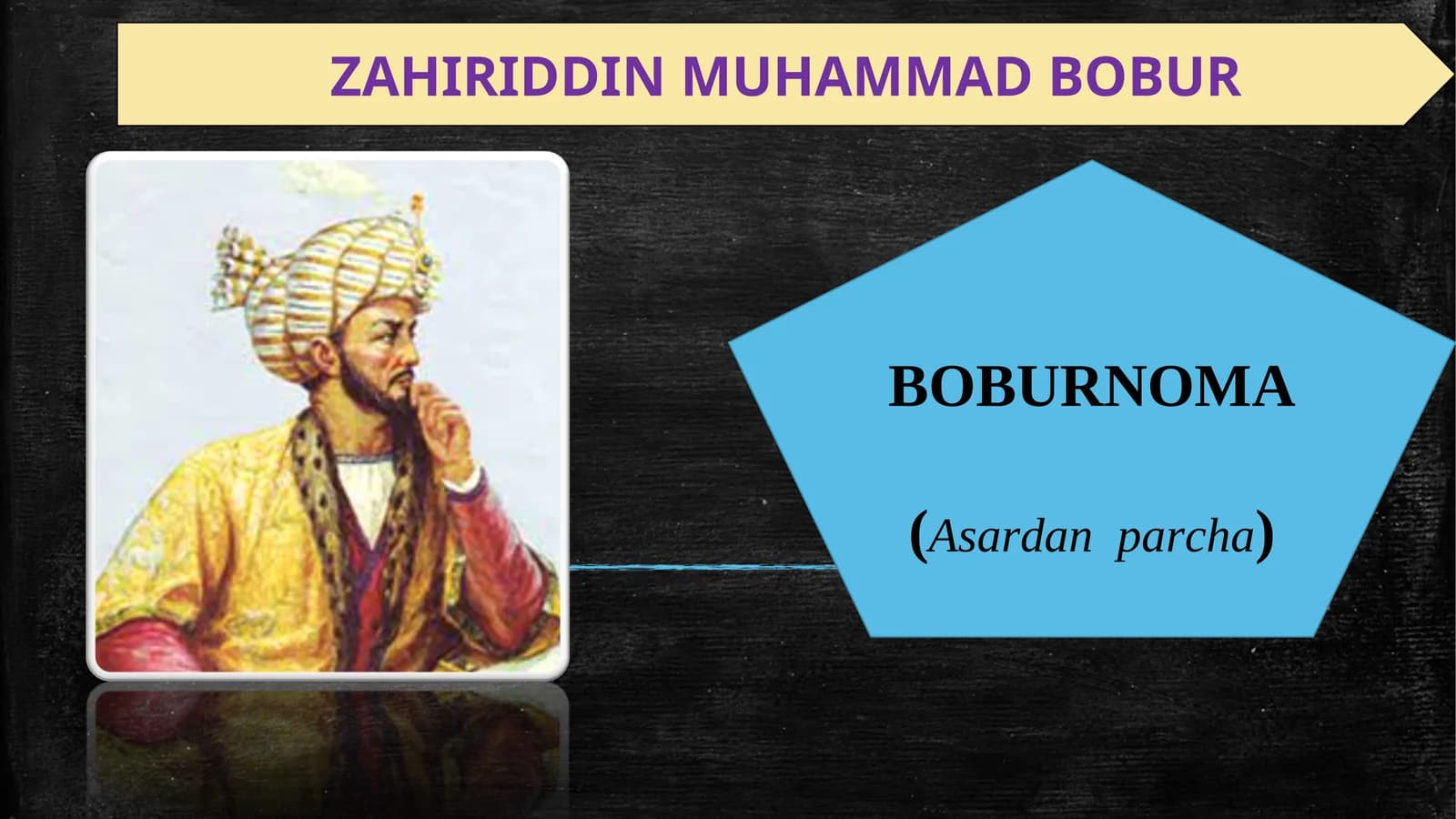 BOBURNOMA (Asardan parcha)