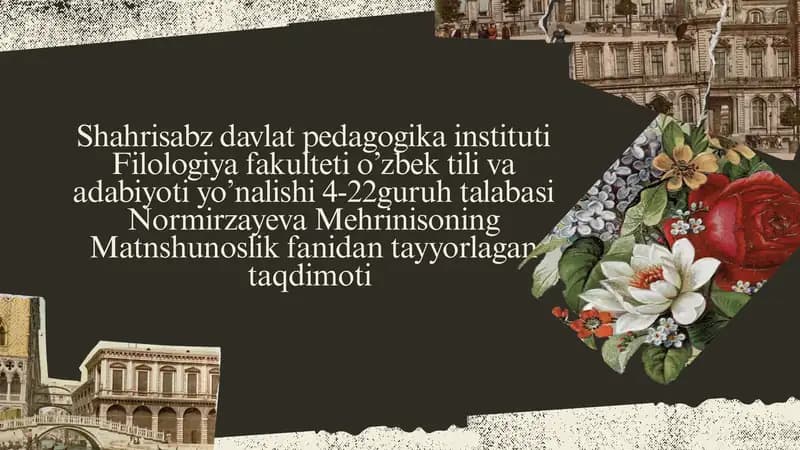 Xamsa dostoni