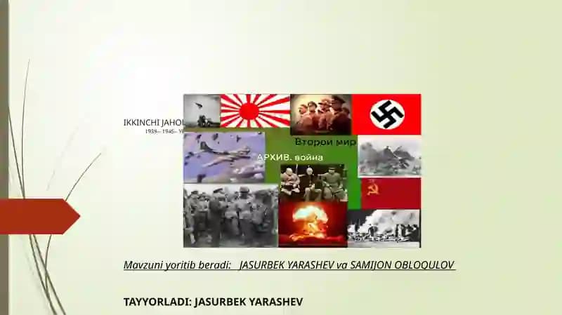 Ikkinchi Jahon urushi