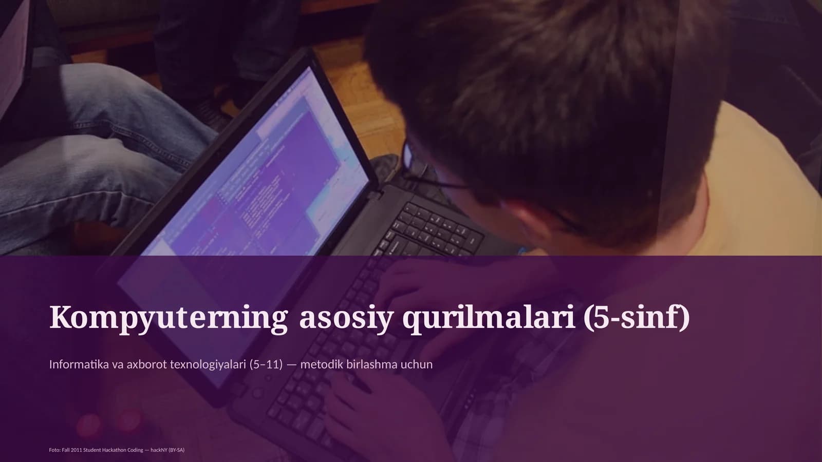 Kompyuterning asosiy qurilmalari (5-sinf)