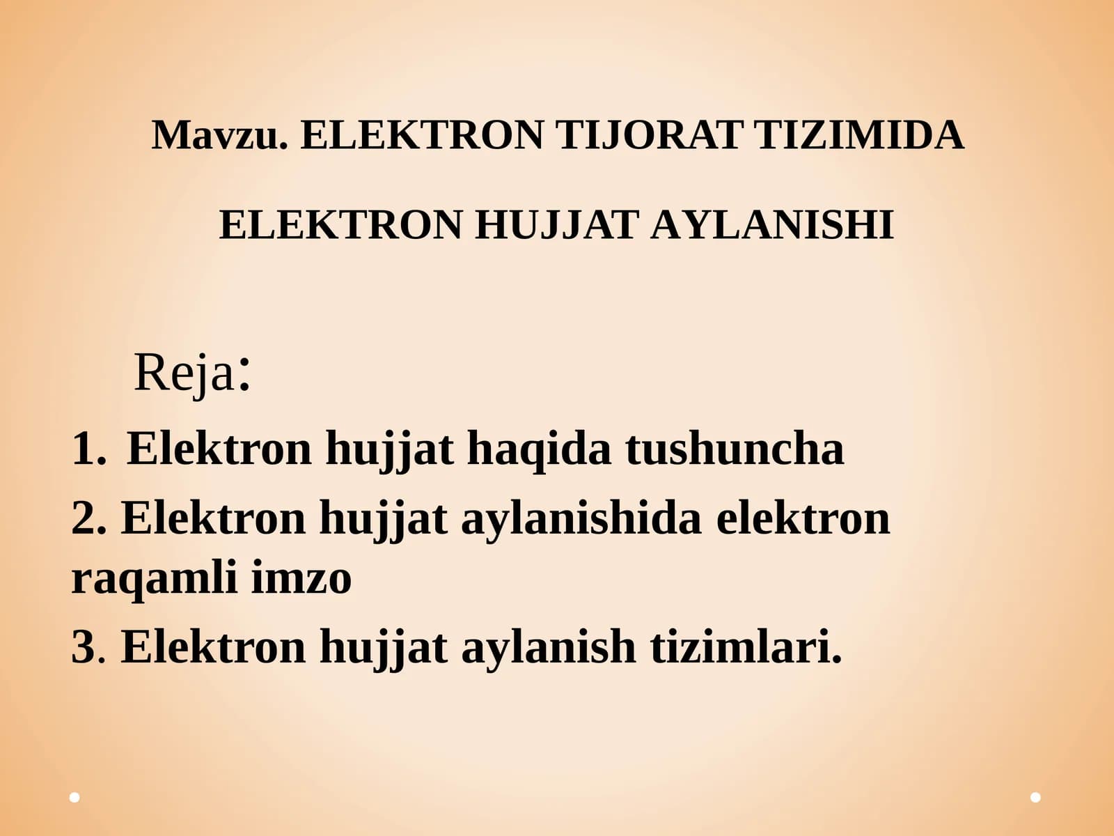 Elektron hujjat aylanishi