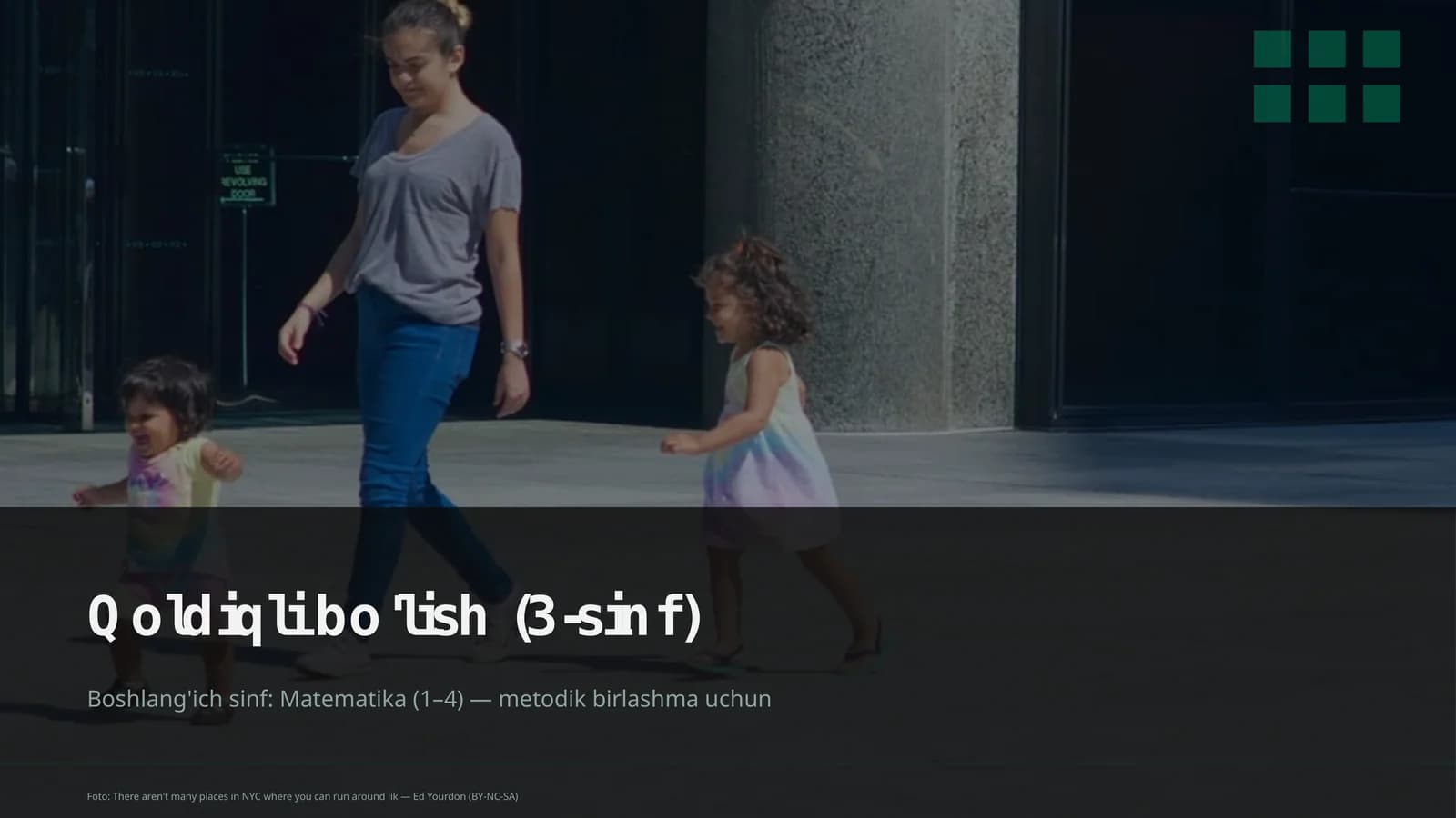 Qoldiqli bo'lish (3-sinf)