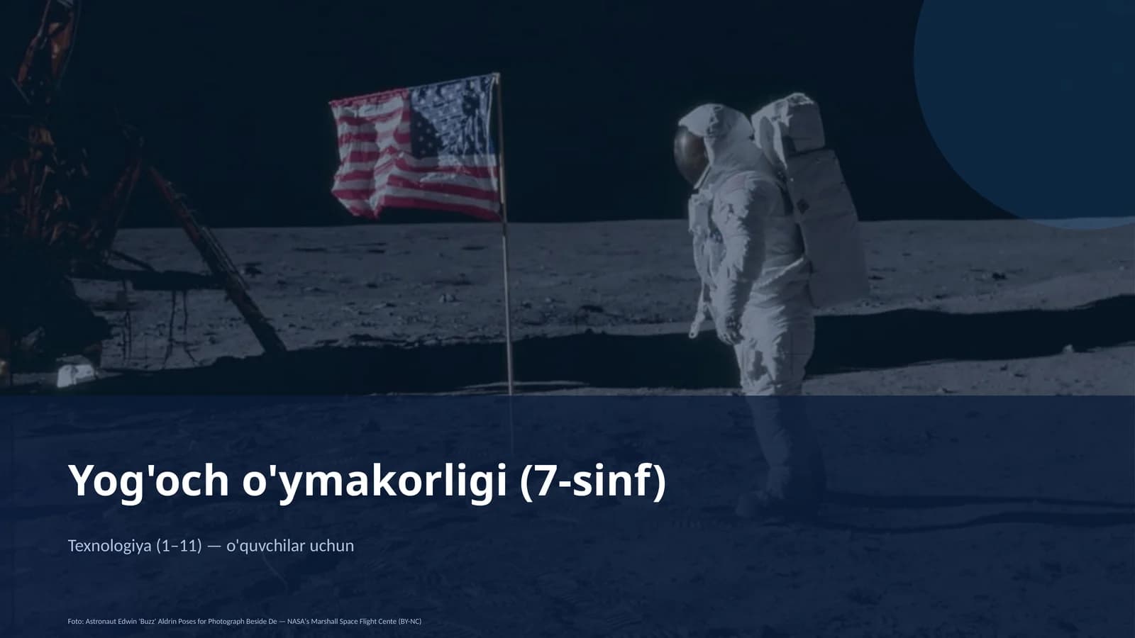 Yog'och o'ymakorligi (7-sinf)