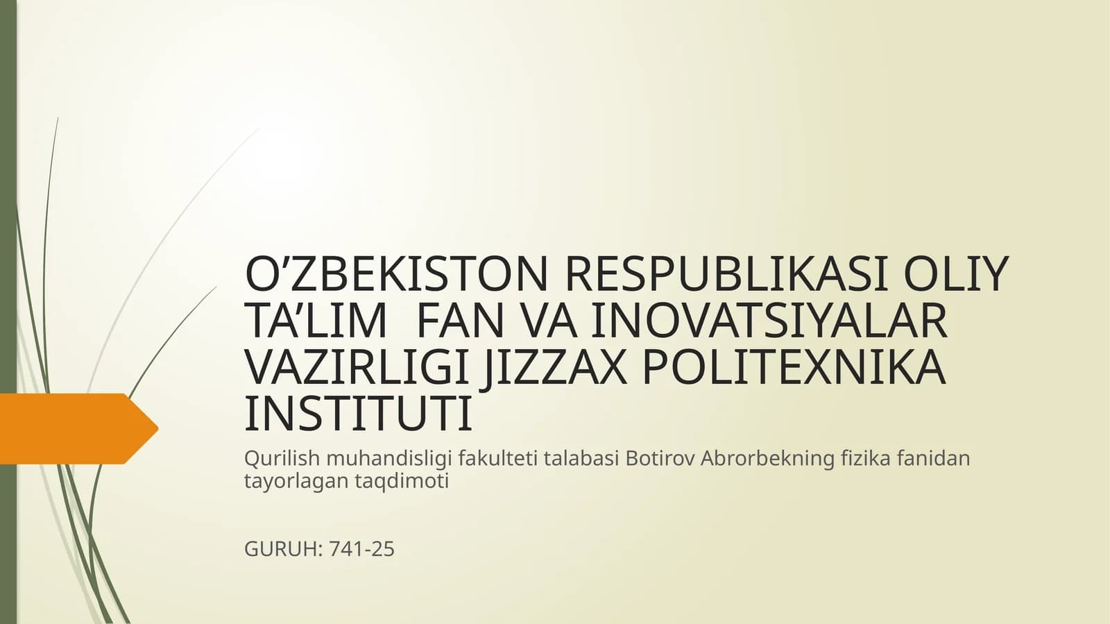 Sayyora va sun’iy yo’ldoshlarning harakati. Kosmik tezliklar