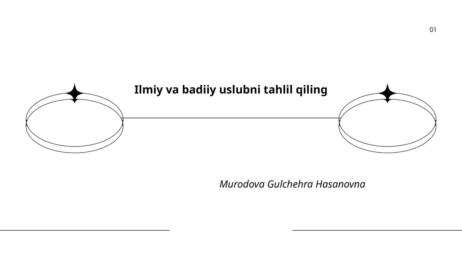 Ilmiy va badiiy uslubni tahlil qiling