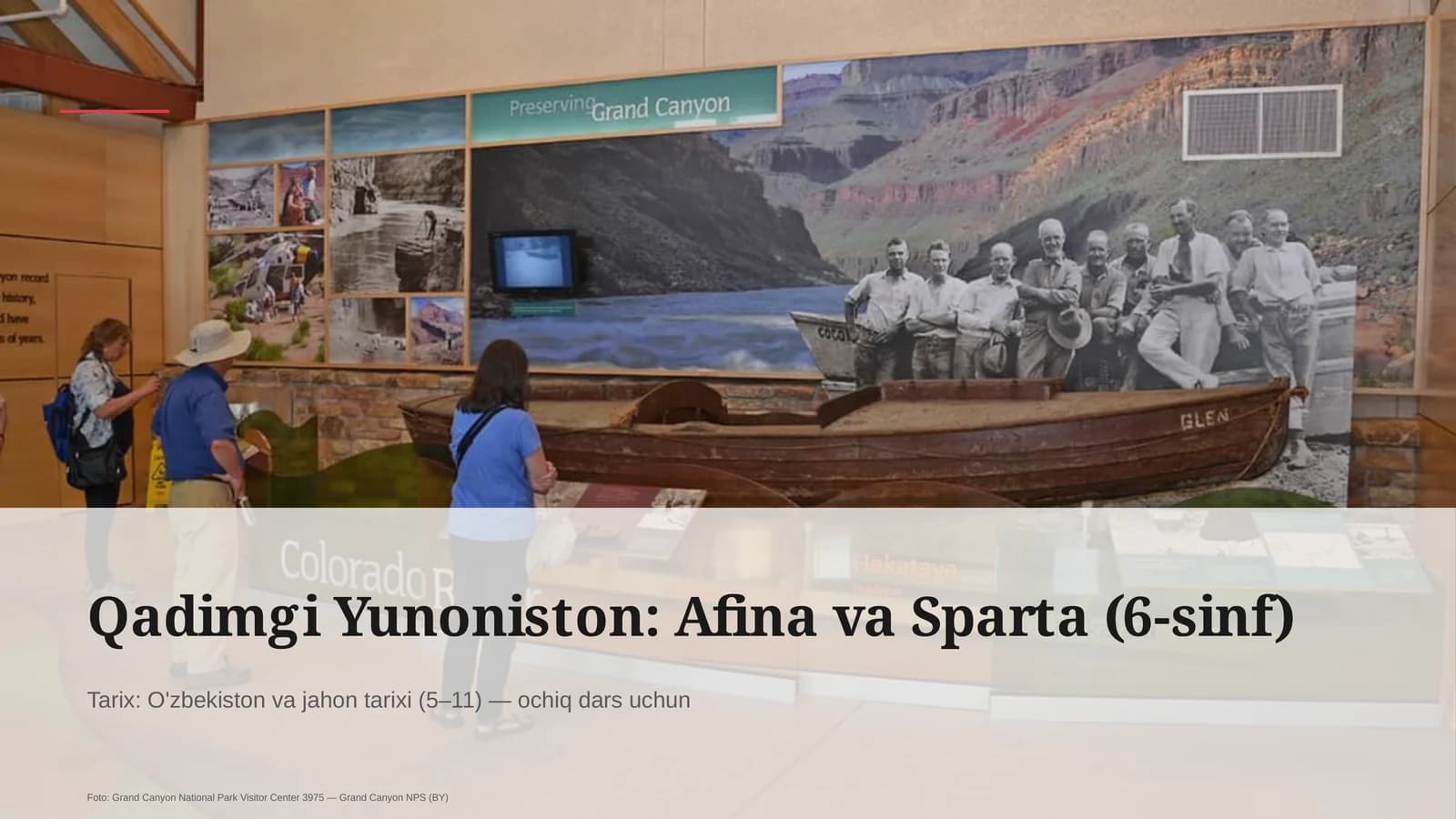 Qadimgi Yunoniston: Afina va Sparta (6-sinf)