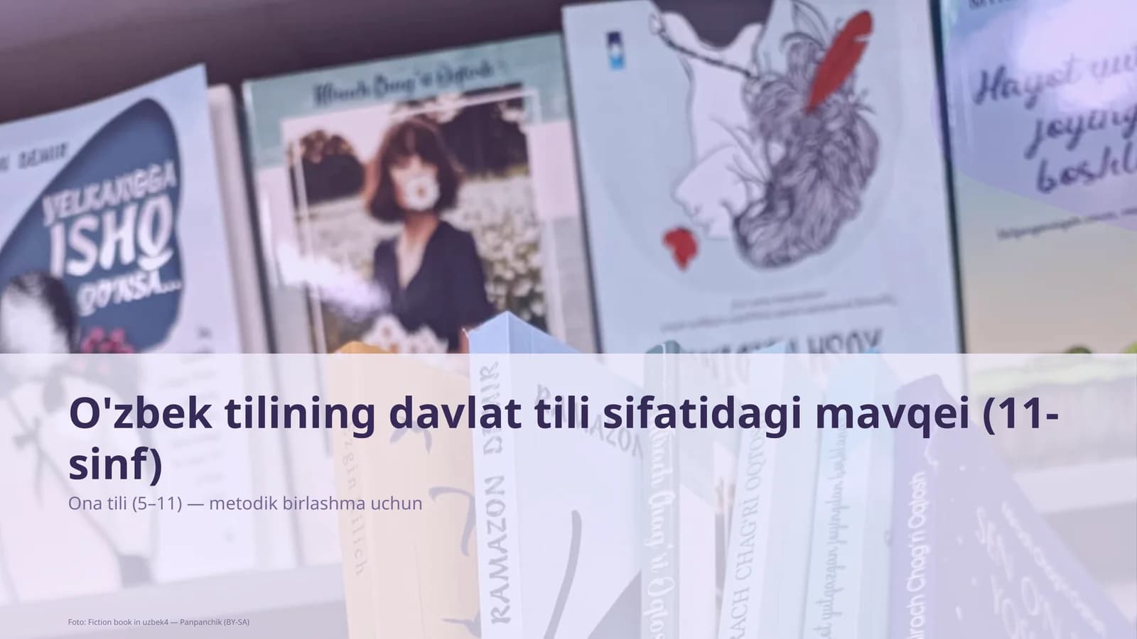 O'zbek tilining davlat tili sifatidagi mavqei (11-sinf)