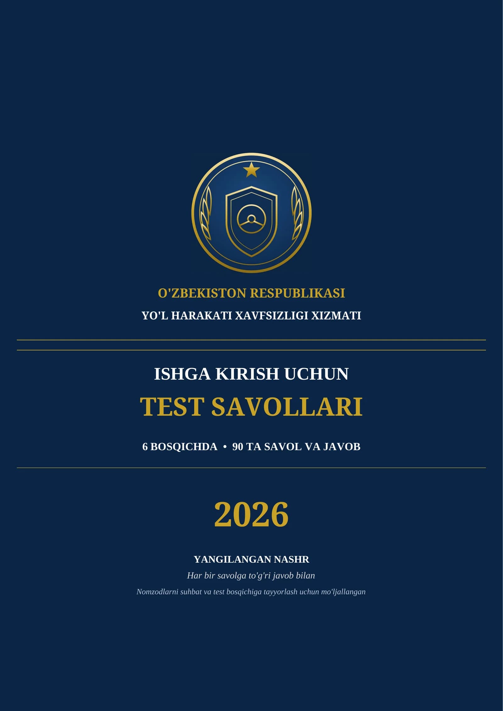 DYHXX test savollari