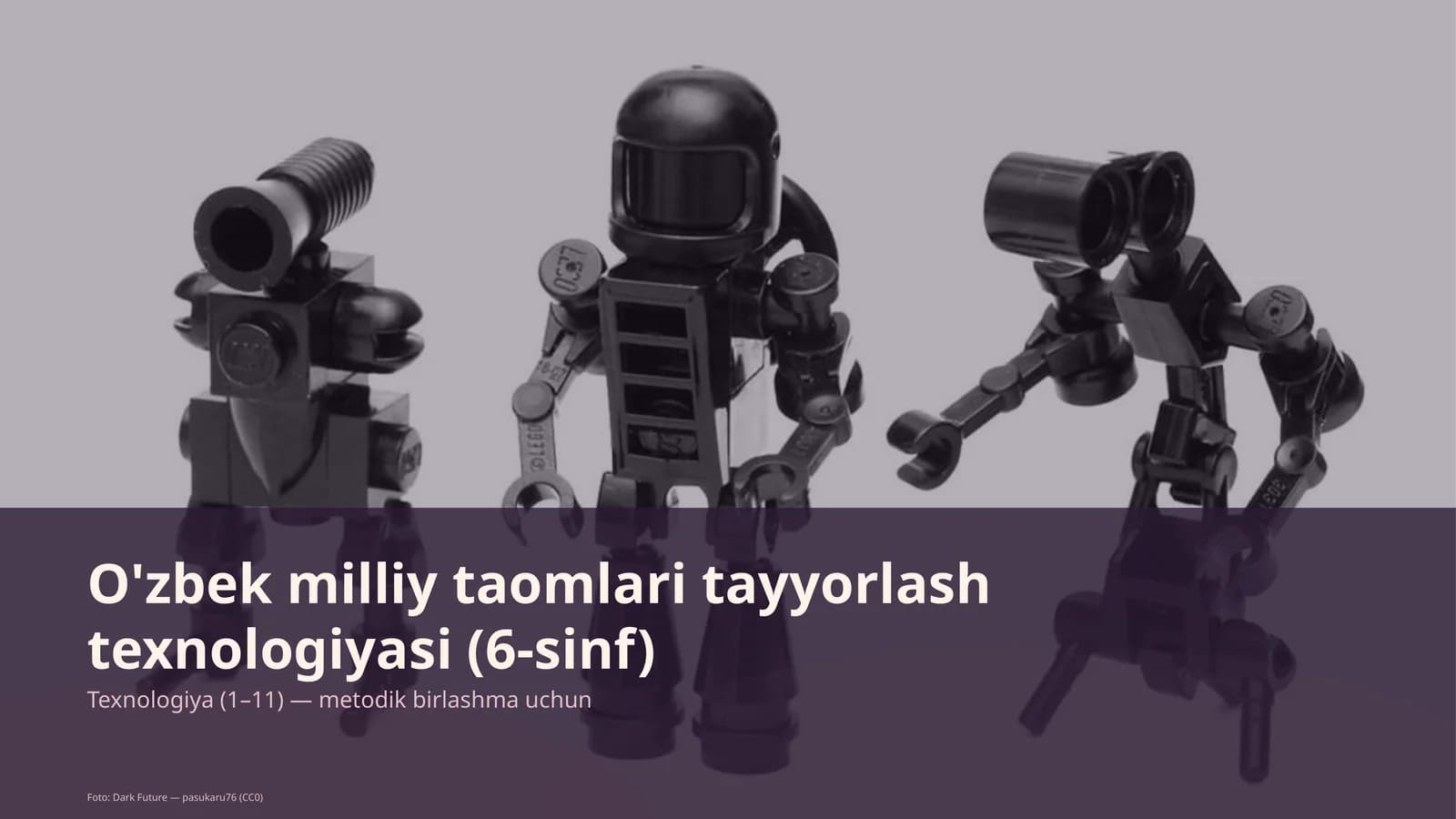 O'zbek milliy taomlari tayyorlash texnologiyasi (6-sinf)