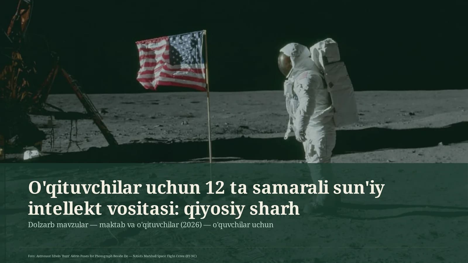 O'qituvchilar uchun 12 ta samarali sun'iy intellekt vositasi: qiyosiy sharh