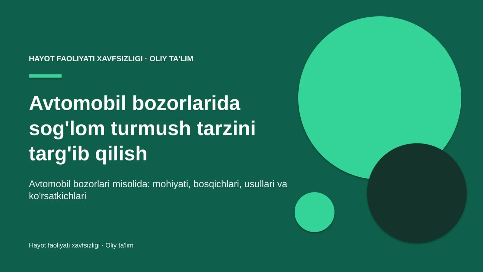 avtomobil bozorlarida sog'lom turmush tarzini targ'ib qilish 3701