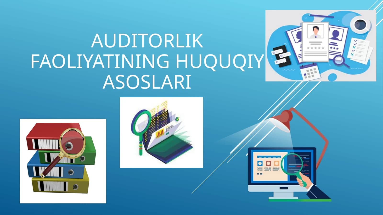 Auditorlik Faoliyatining Huquqiy Asoslari