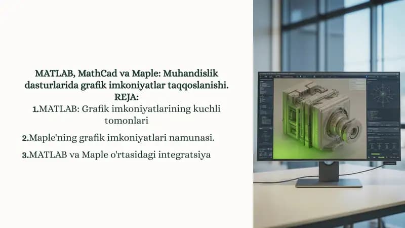 MATLAB, MathCad va Maple
