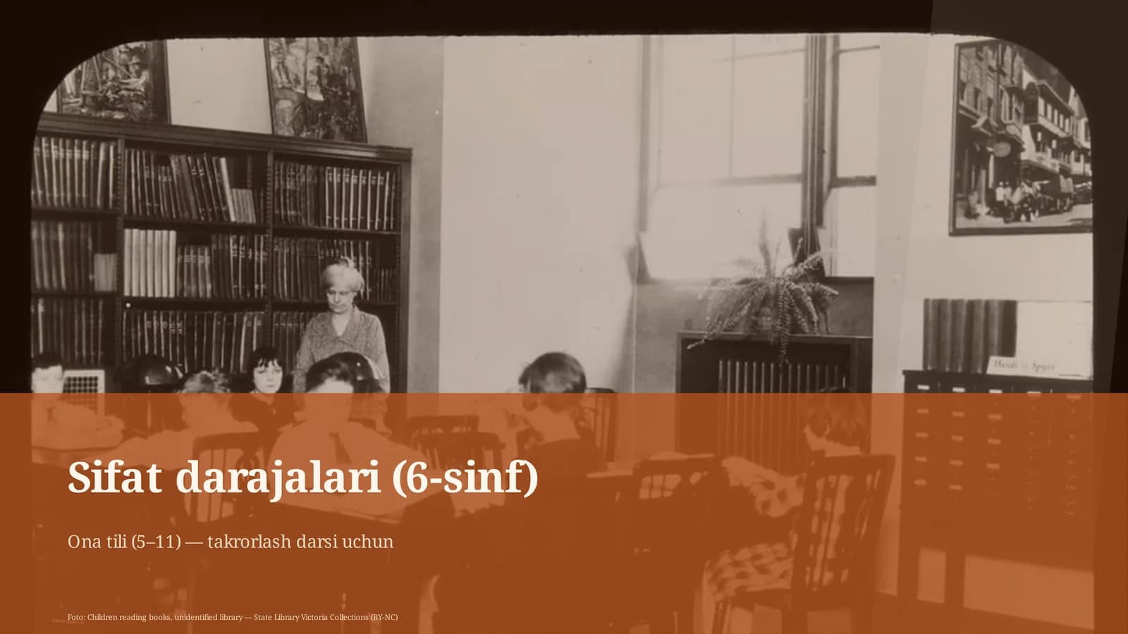 Sifat darajalari (6-sinf)