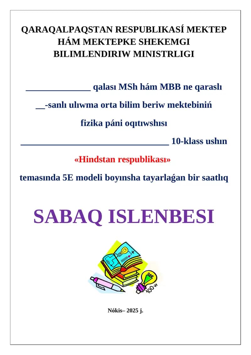 "SABAQ ISLENBESI"