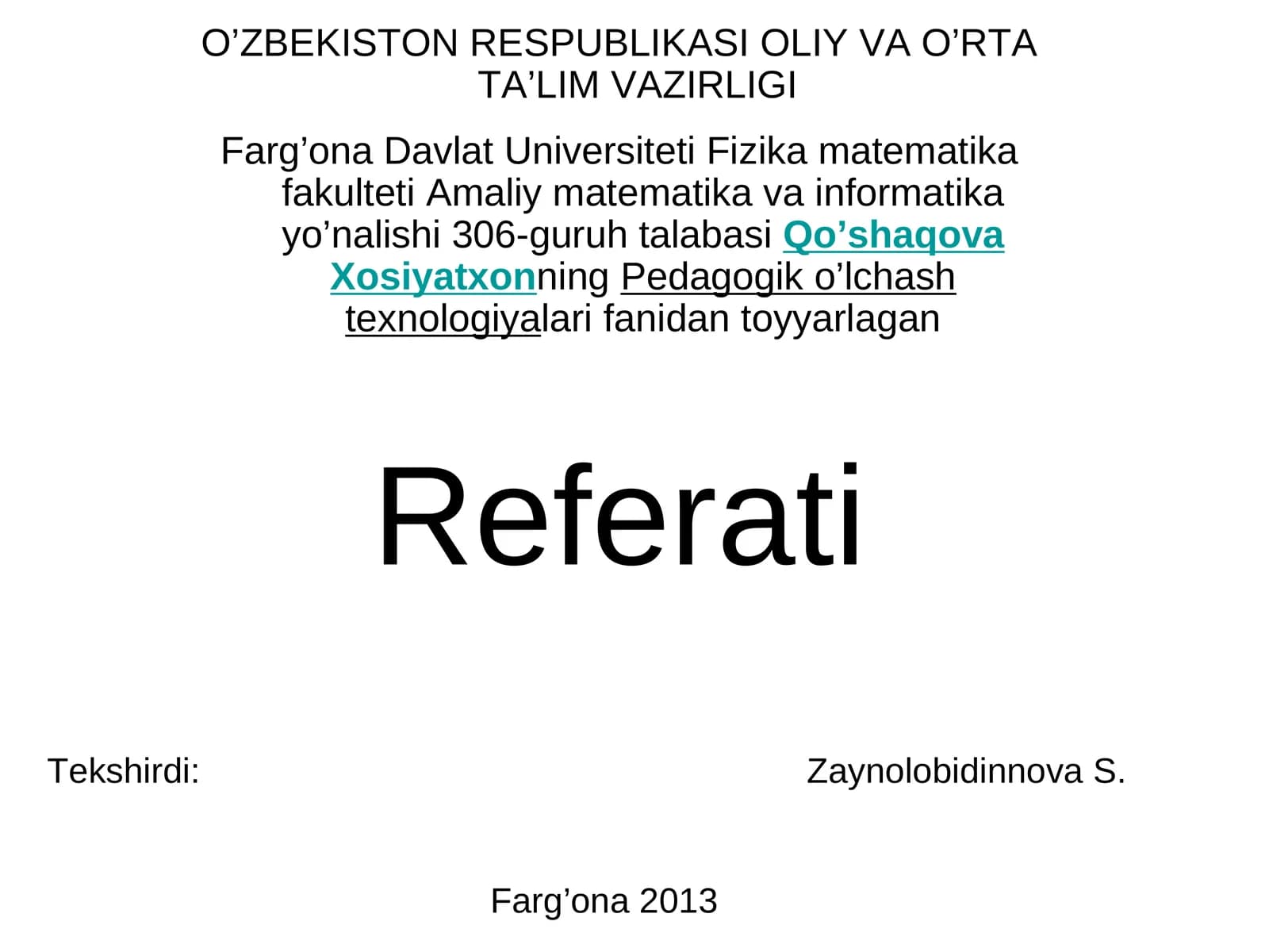 Интернетда ахборот қидирувтизимлари