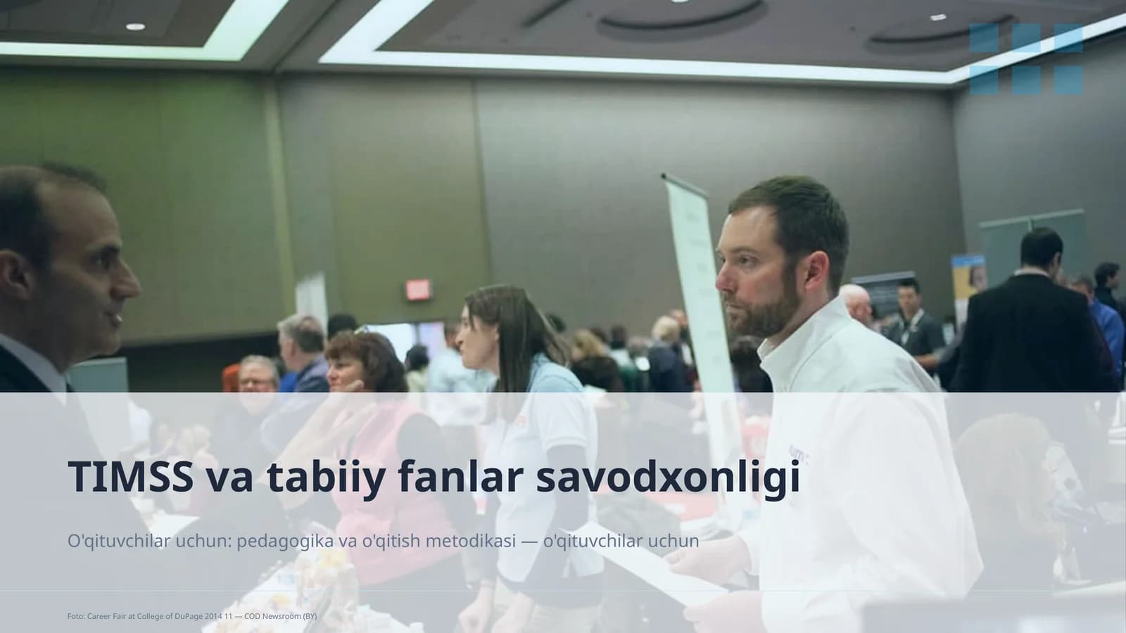 TIMSS va tabiiy fanlar savodxonligi