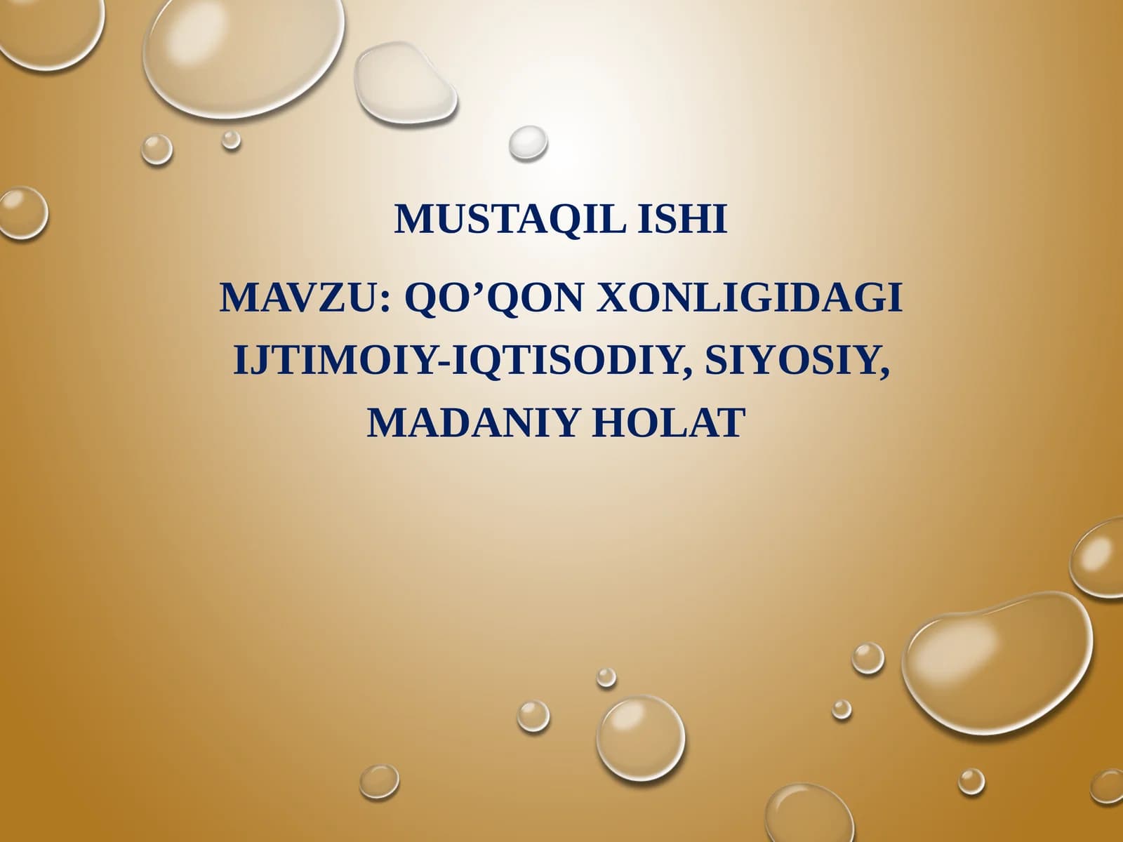 Qo’qon xonligidagi ijtimoiy-iqtisodiy, siyosiy, madaniy holat (2)