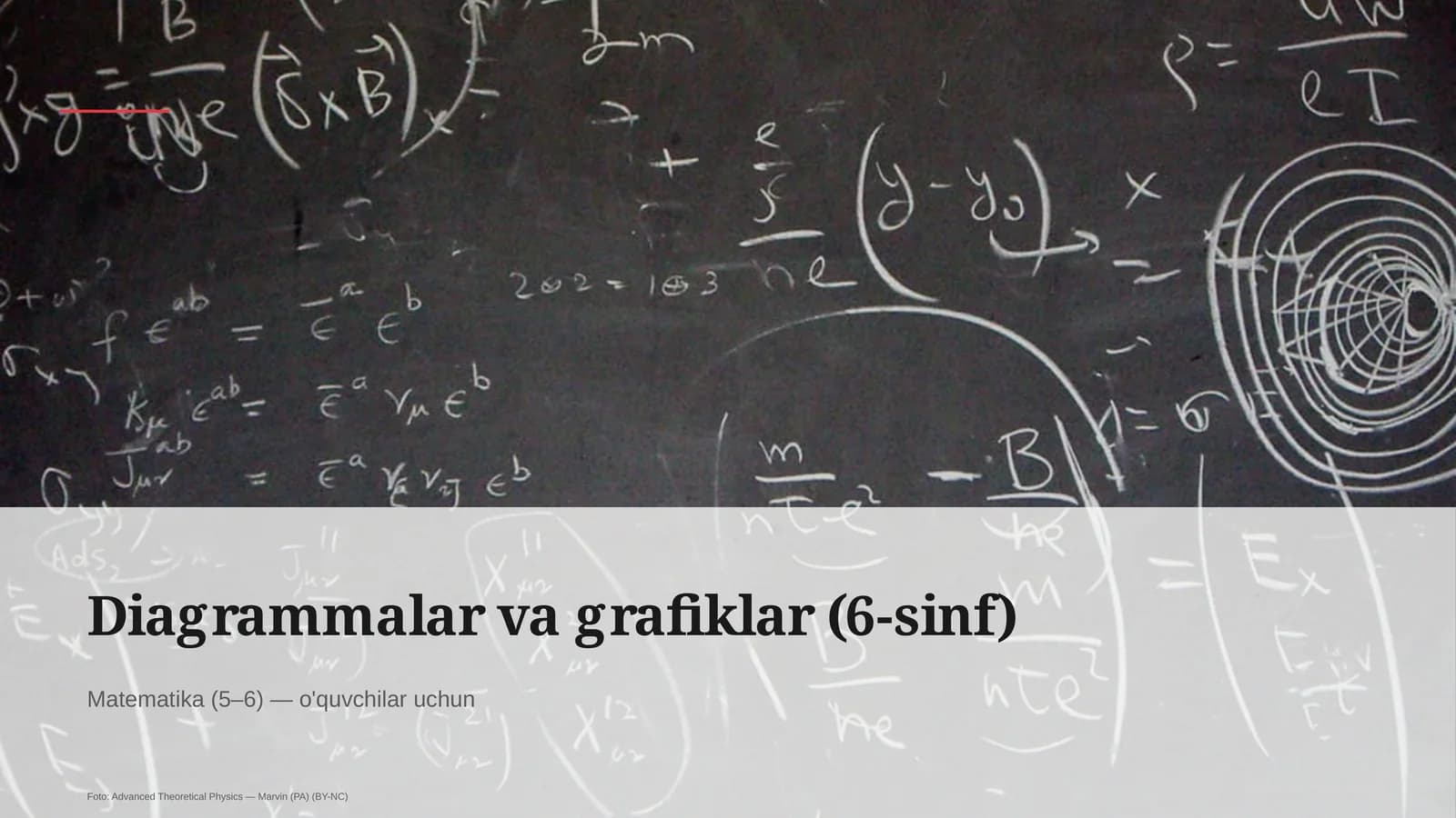 Diagrammalar va grafiklar (6-sinf)