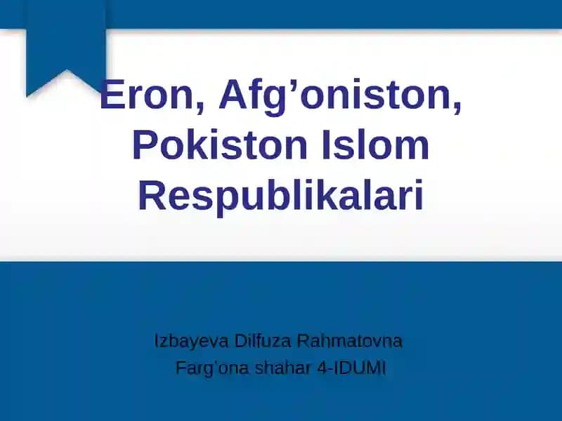 Eron Islom Respublikasi