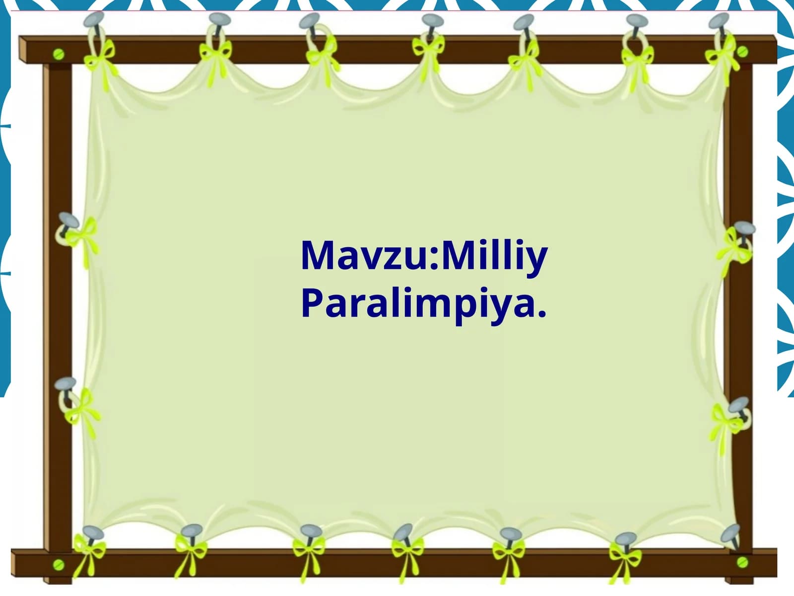 Milliy paralimpiya