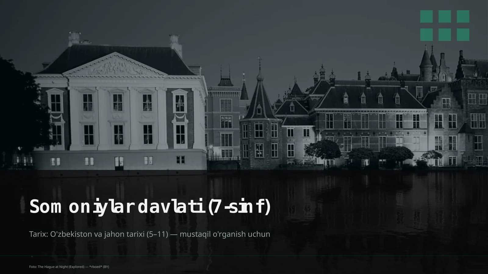 Somoniylar davlati (7-sinf)