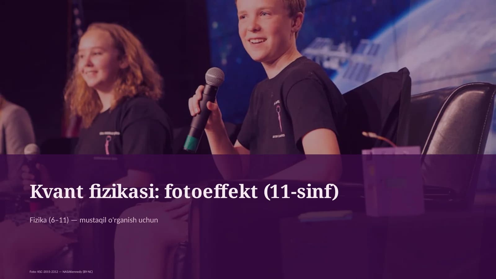 Kvant fizikasi: fotoeffekt (11-sinf)