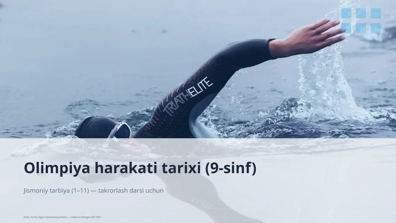 Olimpiya harakati tarixi (9-sinf)