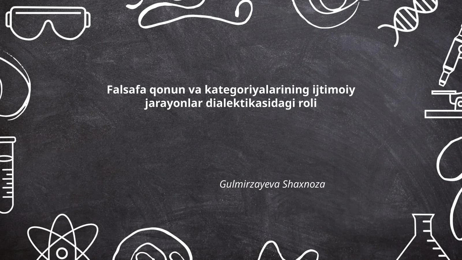 Falsafa qonun va kategoriyalarining ijtimoiy jarayonlar dialektikasidagi roli
