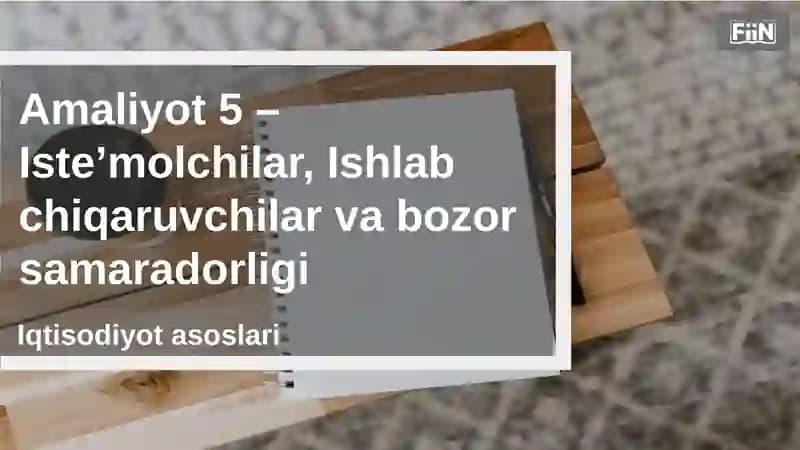 Iqtisodiyot asoslari