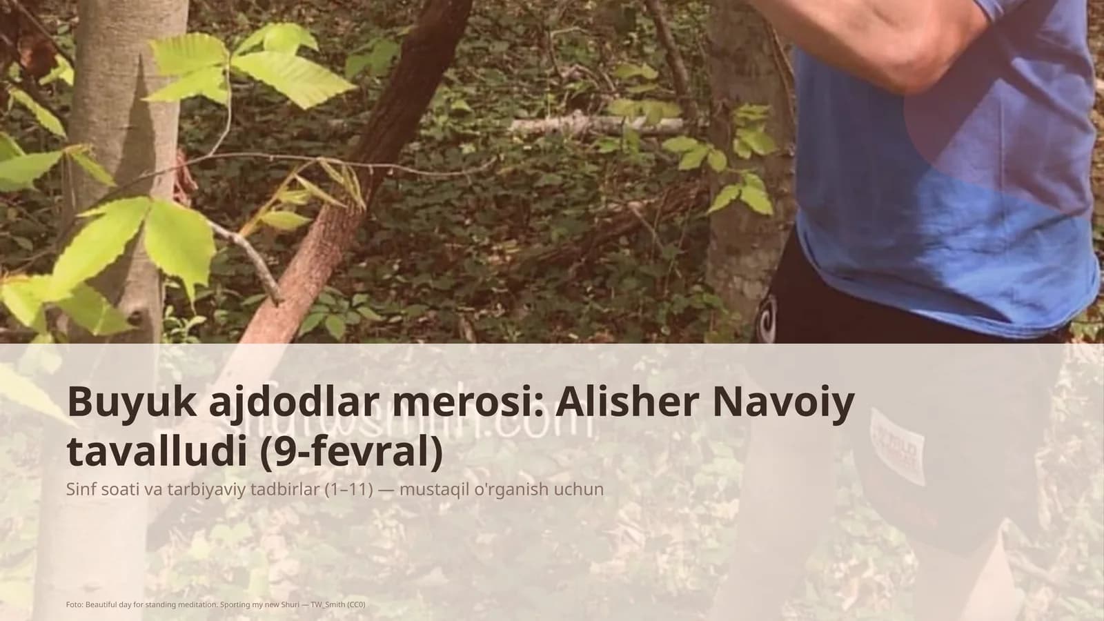 Buyuk ajdodlar merosi: Alisher Navoiy tavalludi (9-fevral)