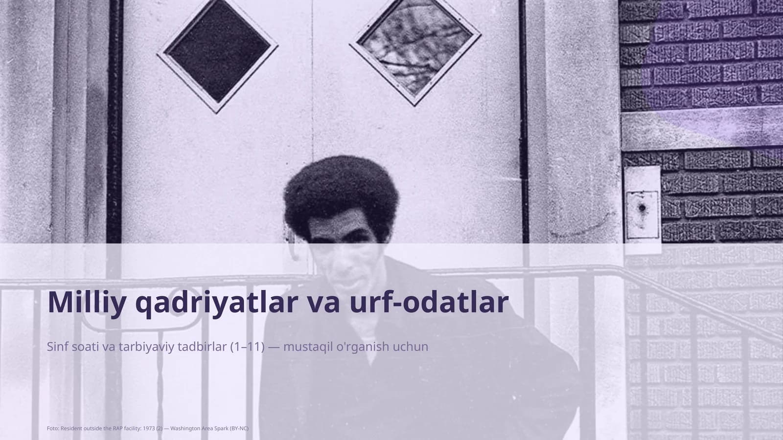 Milliy qadriyatlar va urf-odatlar