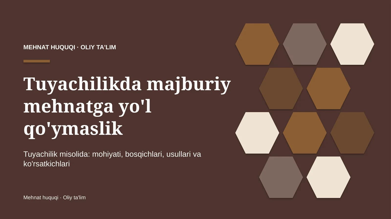 tuyachilikda majburiy mehnatga yo'l qo'ymaslik 2213