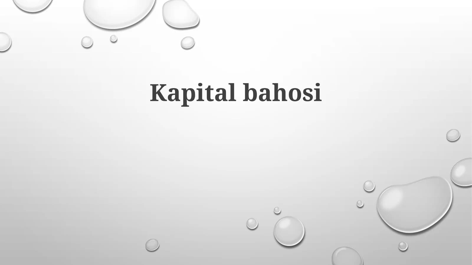 Kapitalbahosi