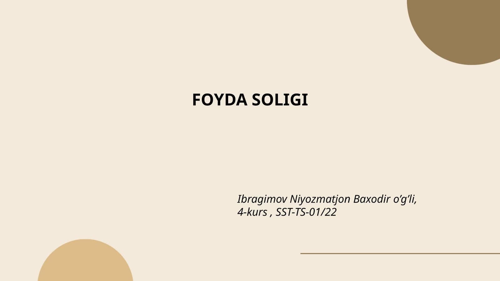 Foyda Soligi