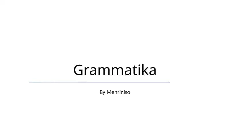 Grammatika