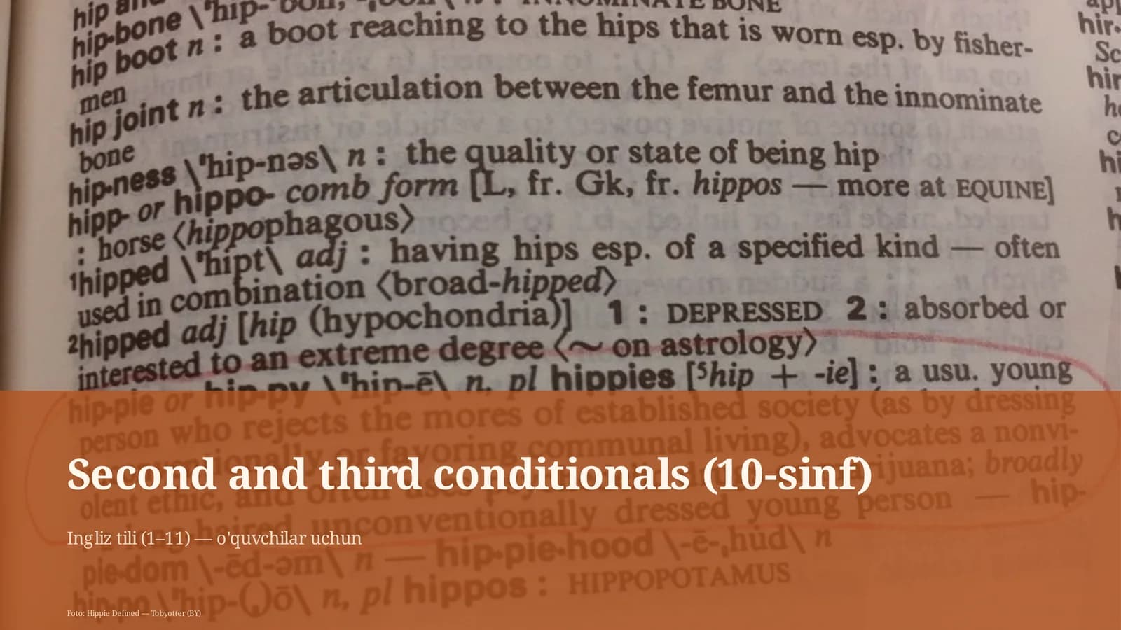 Second and third conditionals (10-sinf)