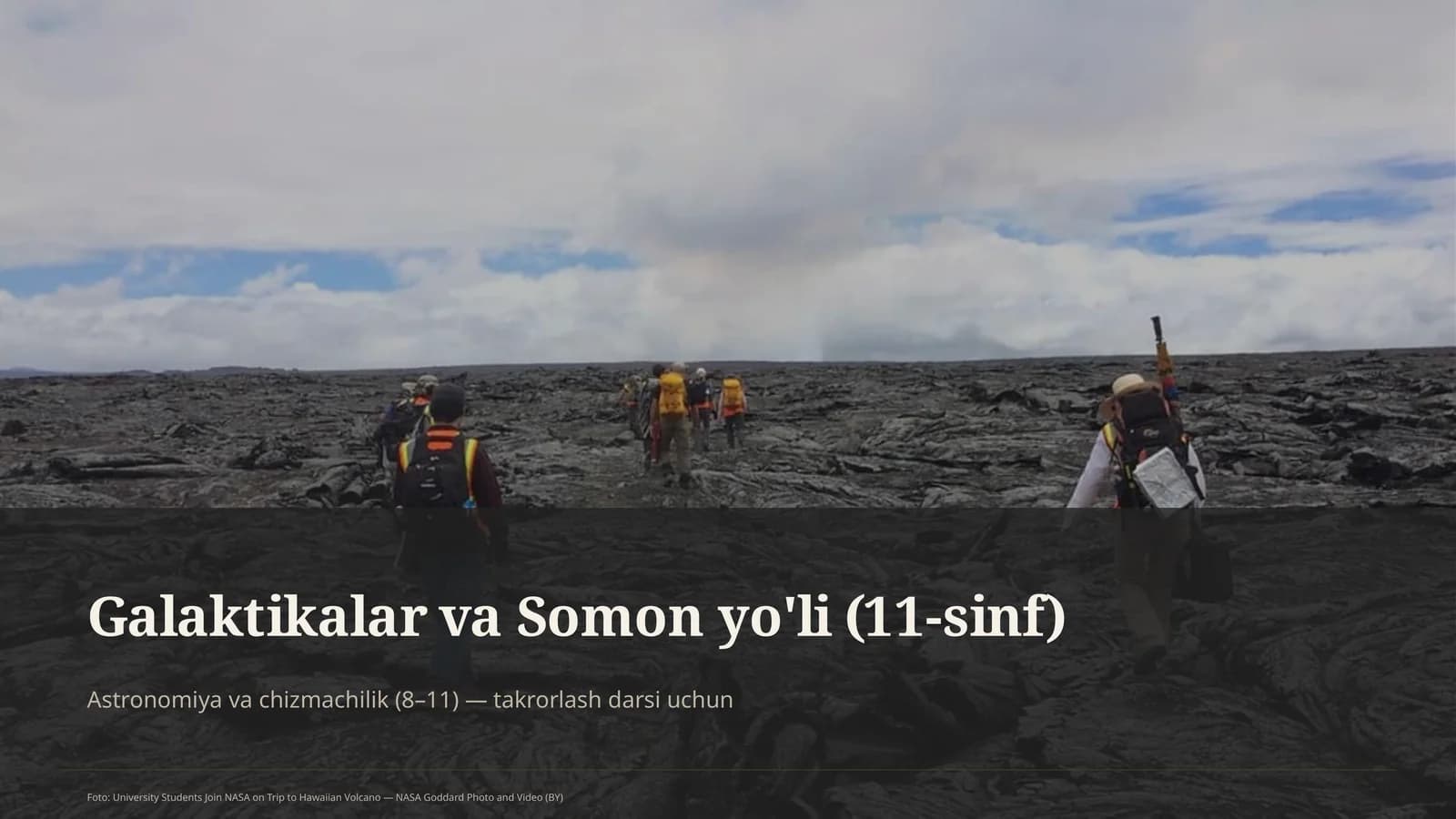 Galaktikalar va Somon yo'li (11-sinf)