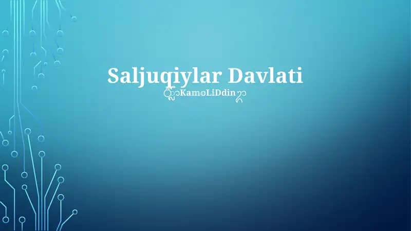 Saljuqiylar Davlati