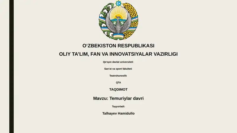 Temuriylar davri