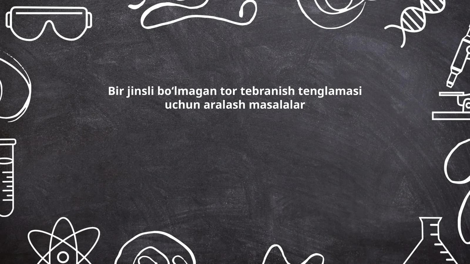 Tor Tebranishlar Nazariyasi