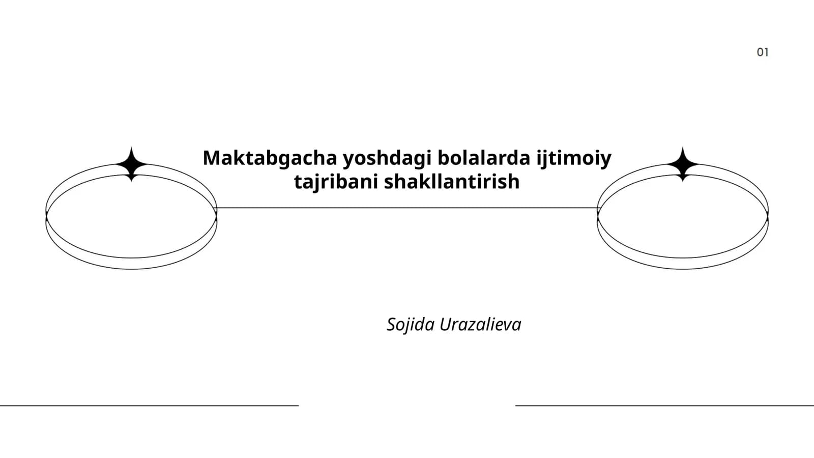 Maktabgacha yoshdagi bolalarda ijtimoiy tajribani shakllantirish