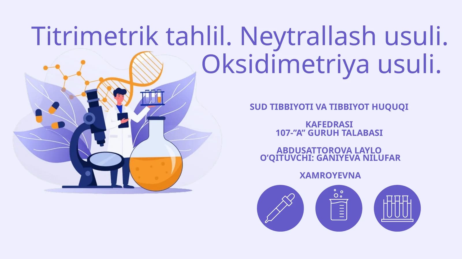 Titrimetrik analiz asoslari